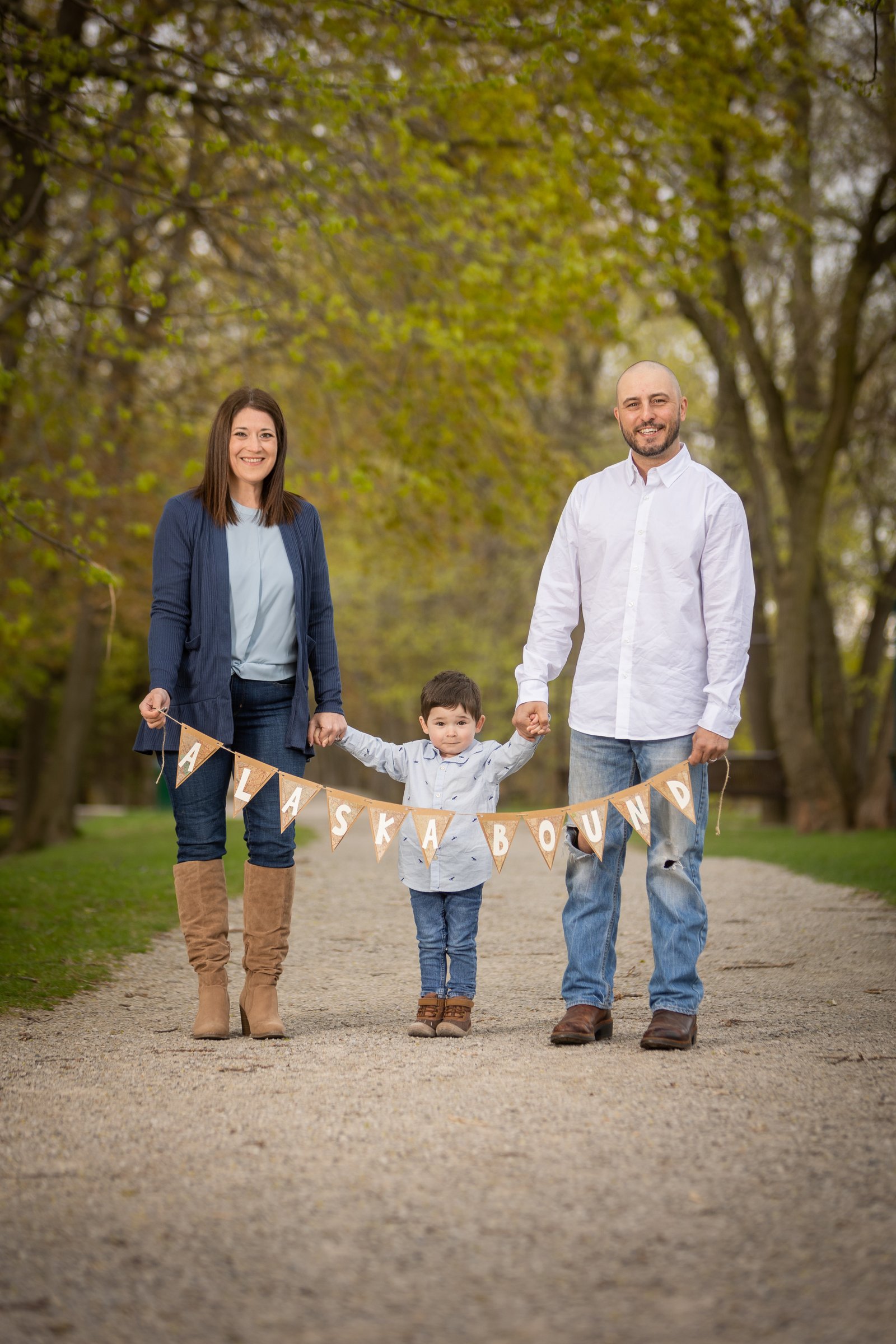 Alaska Bound — Kristy and family